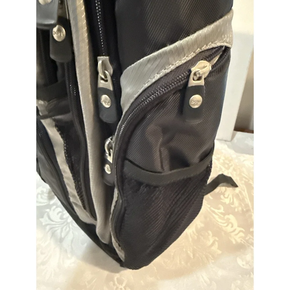 Dell Pro 15 Laptop Backpack Black Gray Computer Bag‎ Travel School Hiking